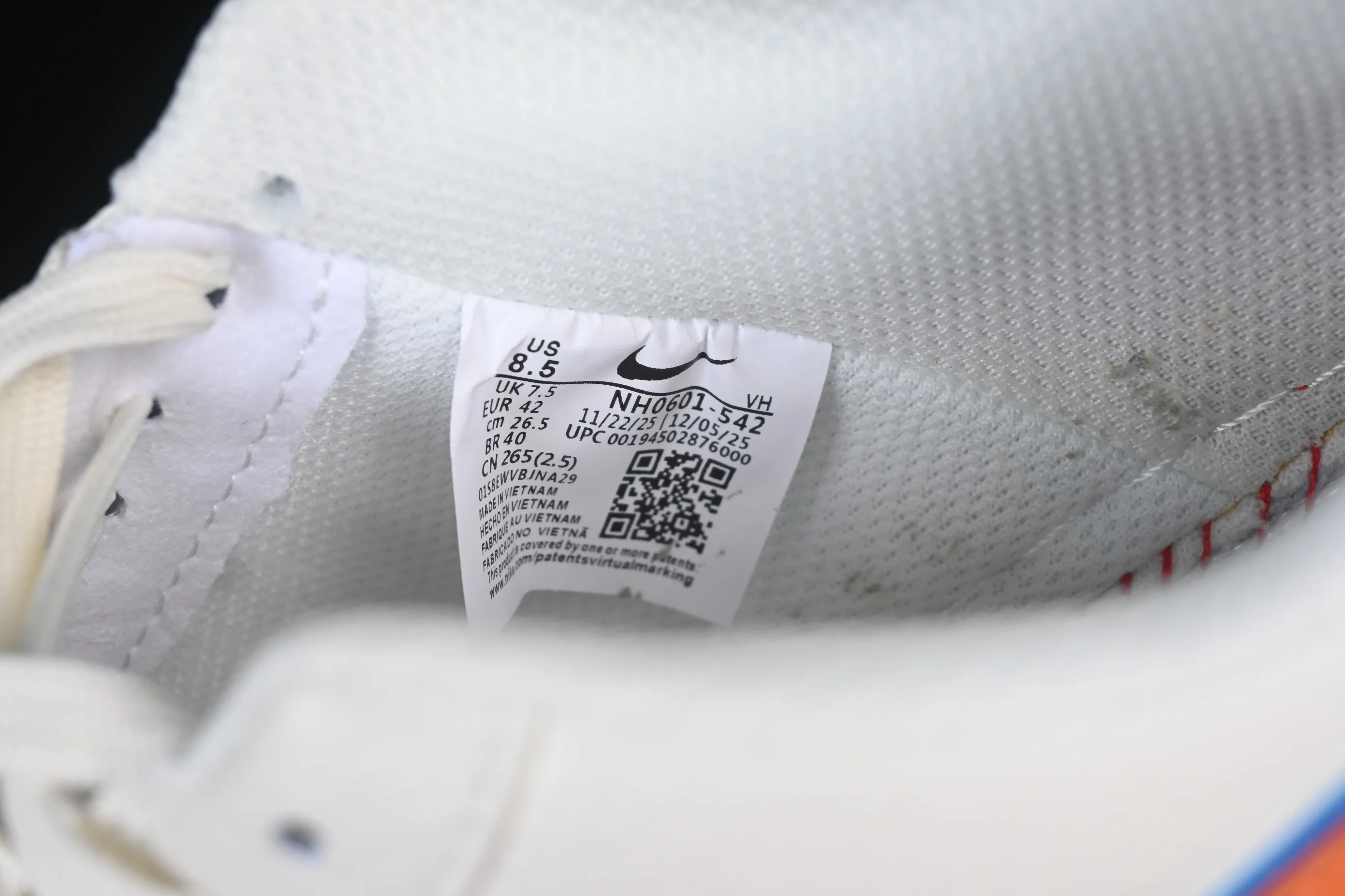 All Categories Nk Air Force 1 Air Force Series Nk Air Force 1 Low Air Force Low Nike Air Force 1'07 Low Milk White Orange Blue Air Force One Low Casual Shoes NH0601-542
